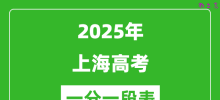 2025年上海高考一分一段表_各类别考生成绩分布表